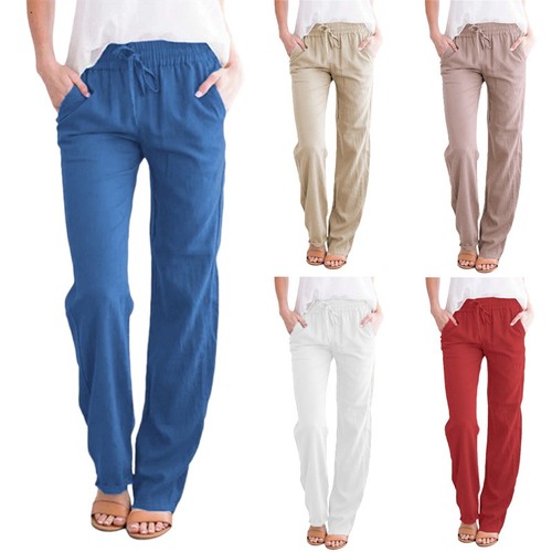 Sommer damen leinen weitem - sommer,