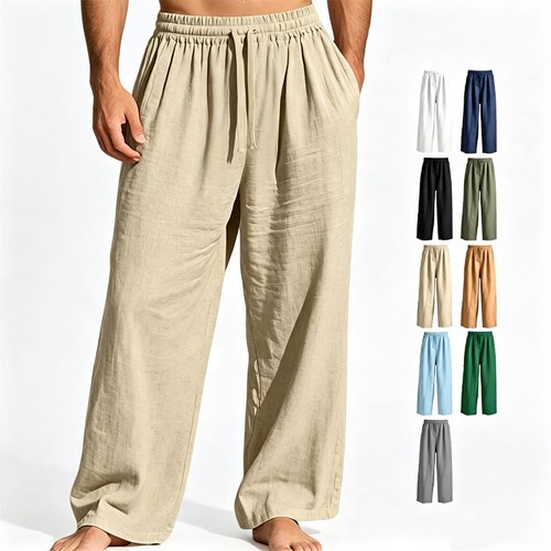 Hose heren leinenhose hosen - heren,
