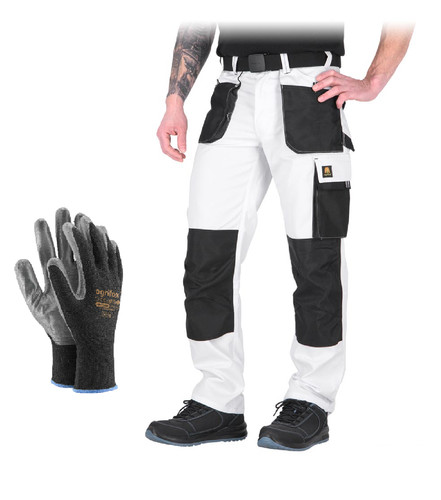 Malerhose weiß bundhose - weiß,