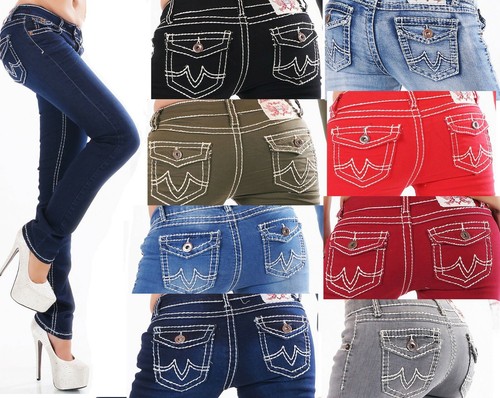 Jeans damen flap - jeans,