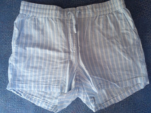 Damen leinenshorts hellblau - damen,