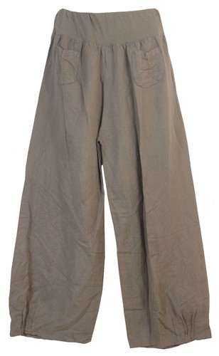 Damen hose leinenhose - hose,