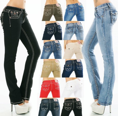 Damen jeans hose gerade - damen,