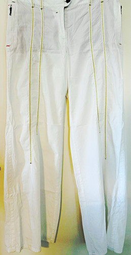 Marc cain chino hose weiß - marc, gr