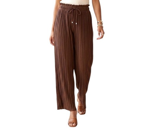 Damen hose plisee viskose - plisee,