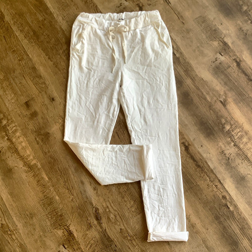 Damen hose creme weiß - hose,