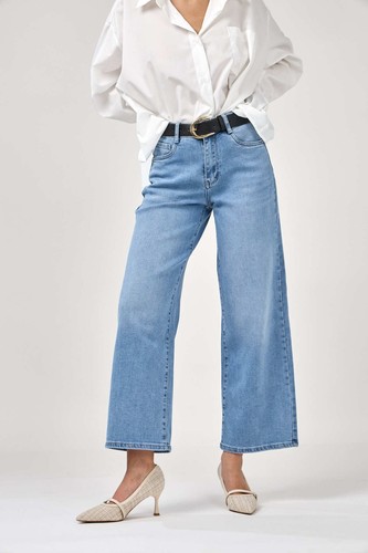 Damen wide leg hose - damen,